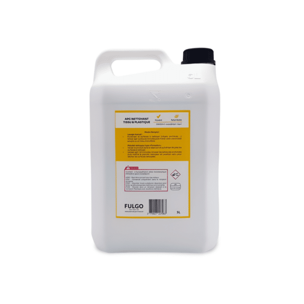 APC Nettoyant tissu et plastique 5L Fulgo verso